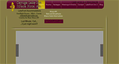 Desktop Screenshot of lakefrontinn.com